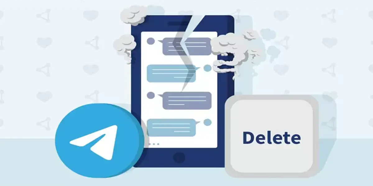 تفاوت log out با delete account در تلگرام چیست